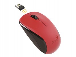 Genius NX-7000 - ratón - 2.4 GHz - rojo