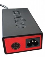 Approx appUA100BRCP adaptador e inversor de corriente Auto/Interior 100 W Negro, Rojo