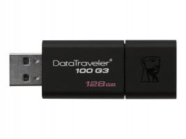 Kingston DataTraveler 100 G3 - unidad flash USB - 128GB