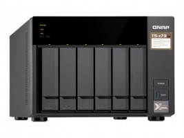 QNAP TS-673-8G - servidor NAS - 0 GB