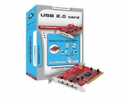 Conceptronic C480i5 - adaptador USB - 5 puertos