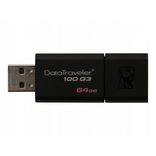 Kingston DataTraveler 100 G3 - unidad flash USB - 64GB